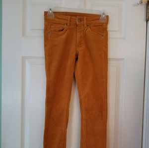 Corduroy skinny jeans